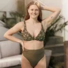 Bali bikinitopp - Grønn - Lilly
