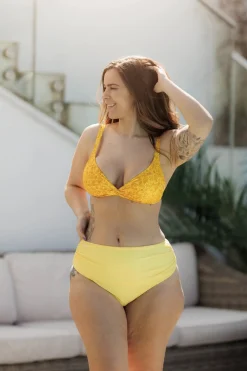 Bali bikinitopp - Gul - Meadow