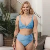 Bali bikinitopp - Lyseblå - Lilly