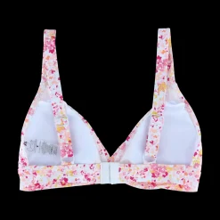 Bali bikinitopp - Lyserosa - Flower Paint