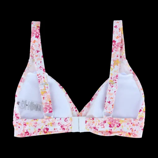 Bali bikinitopp - Lyserosa - Flower Paint