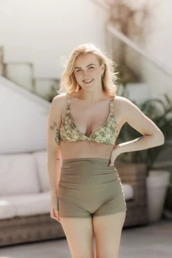 Bali bikinitopp - Mørk beige - Daisy