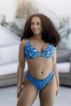 Bali bikinitopp - Mørkeblå - Pansy