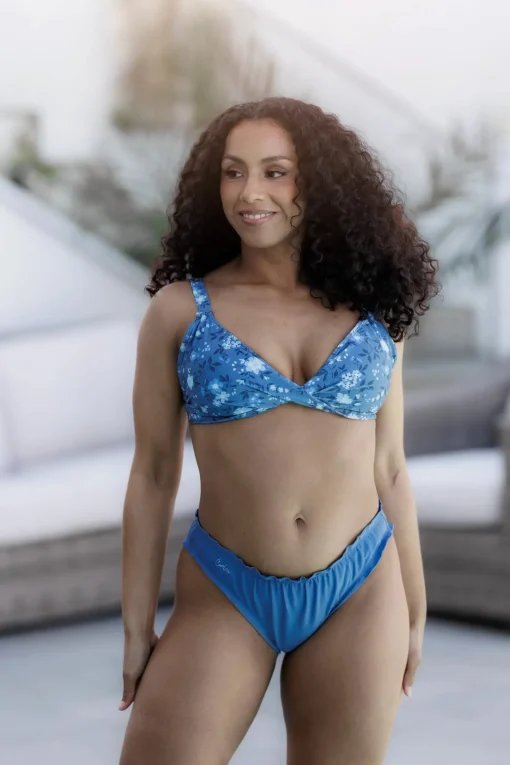 Bali bikinitopp - Mørkeblå - Pansy