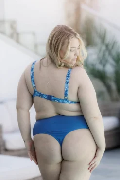 Bali bikinitopp - Mørkeblå - Bellflower