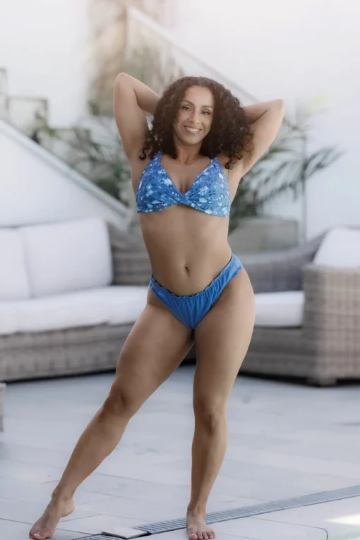 Bali bikinitopp - Mørkeblå - Pansy