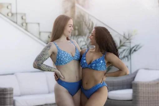 Bali bikinitopp - Mørkeblå - Pansy