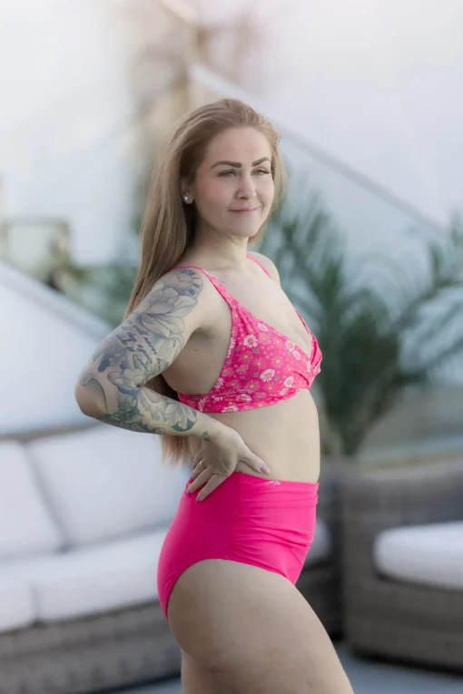 Bali bikinitopp - Rosa - Daisy