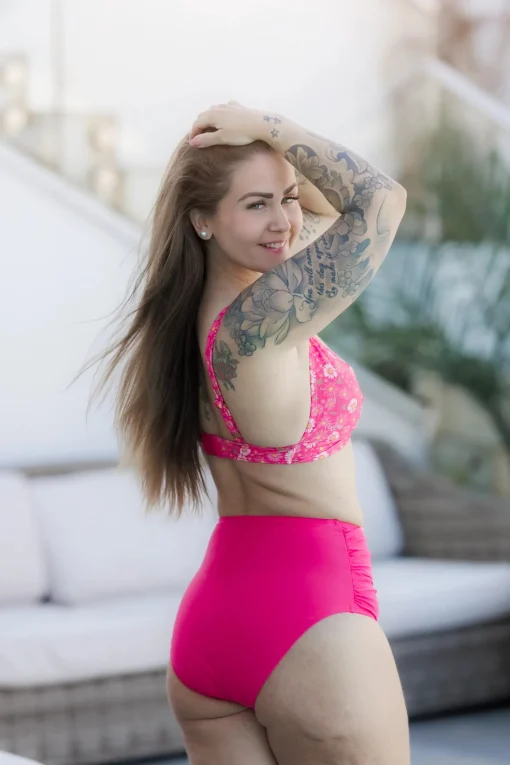 Bali bikinitopp - Rosa - Daisy