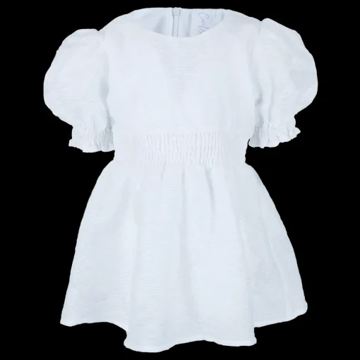 Belle Flower Barnekjole - Bright White