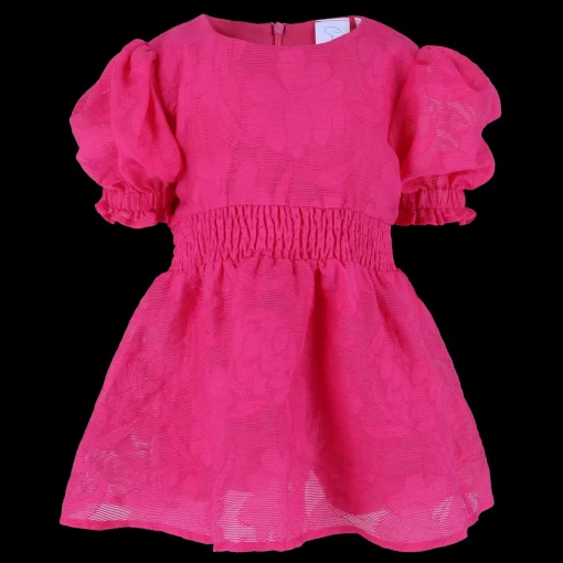 Belle Flower Barnekjole - Pink Peacock