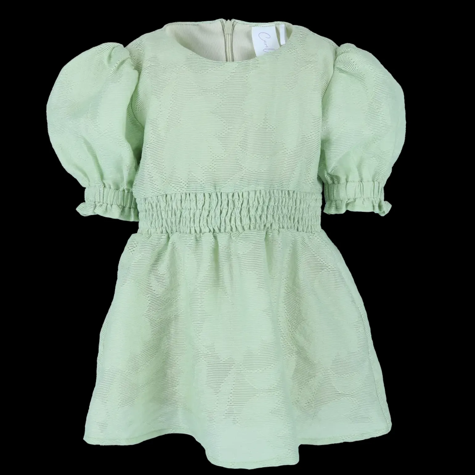 Belle Flower Barnekjole - Smoke Green