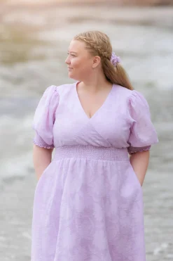 Belle Flower Kjole - Lavendula