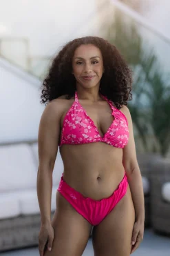 Cuba Ruffles bikinitopp - Rosa - Buttercups