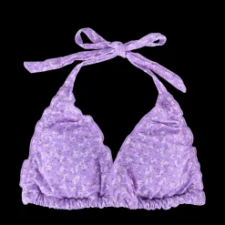 Cuba Ruffles bikinitopp - Lilla - Dalia