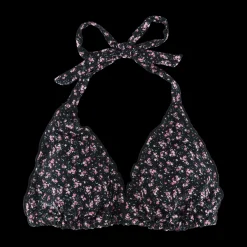 Cuba Ruffles bikinitopp - Svart - Dalia