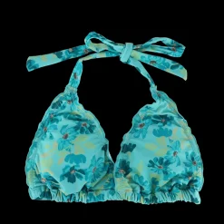 Cuba Ruffles bikinitopp - Turkis - Aster