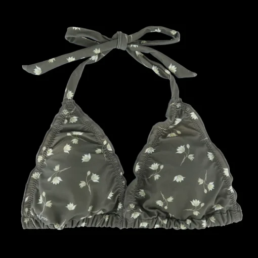 Cuba Ruffles bikinitopp - Grønn - Lilly
