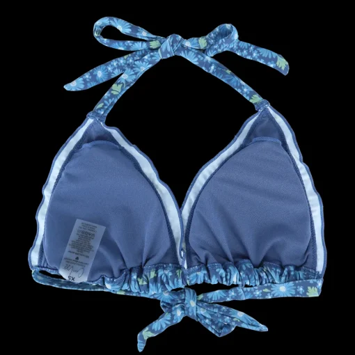 Cuba Ruffles bikinitopp - Mørkeblå - Daisy