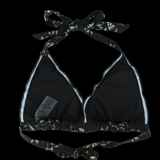 Cuba Ruffles bikinitopp - Svart - Snowdrop