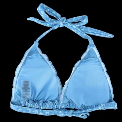 Cuba Ruffles bikinitopp - Lyseblå - Dalia