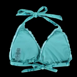 Cuba Ruffles bikinitopp - Turkis - Blossom