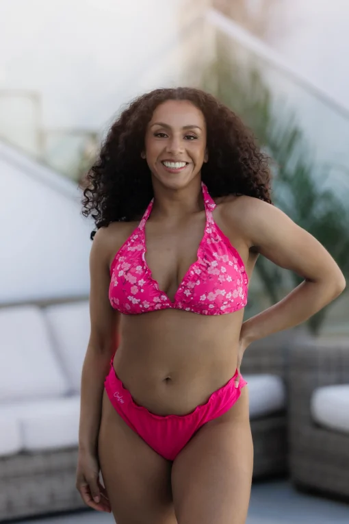 Cuba Ruffles bikinitopp - Rosa - Buttercups