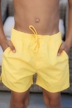 David badeshorts Kids - Gul