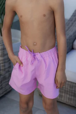David badeshorts Kids - Lilla