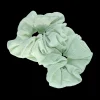 Flower Scrunchie 2pk - Smoke Green