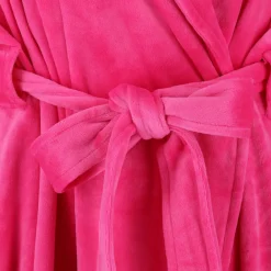 Fluffy Morgenkåpe - Rosa