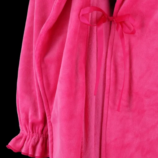 Fluffy Morgenkåpe - Rosa