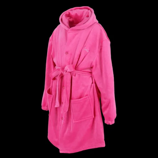 Fluffy Morgenkåpe barn - Rosa