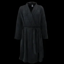 Fluffy Morgenkåpe mann - Svart