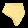 High Waist Bikini String - Gul