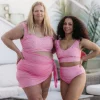 High Waist bikinitruse - Lyserosa