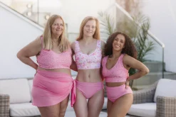 High Waist bikinitruse - Lyserosa