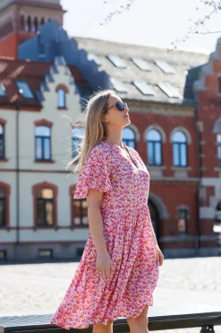 Iselin kjole - Rosa