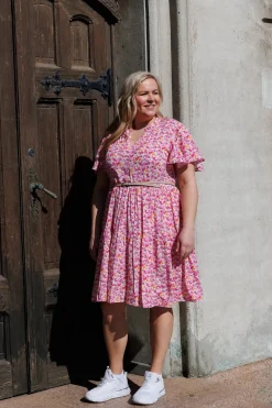 Iselin kjole - Rosa