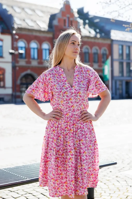 Iselin kjole - Rosa