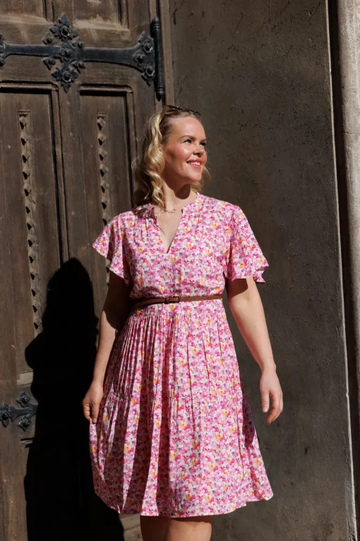 Iselin kjole - Rosa