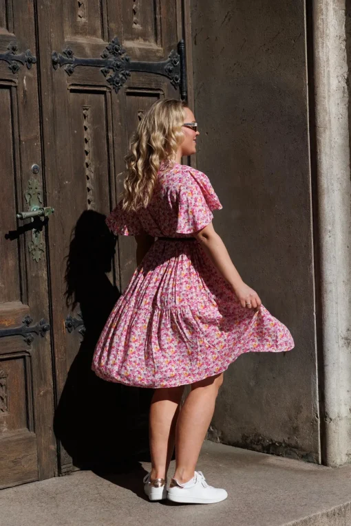 Iselin kjole - Rosa