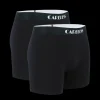 Lukas Boksershorts long 2 pk - Svart/svart