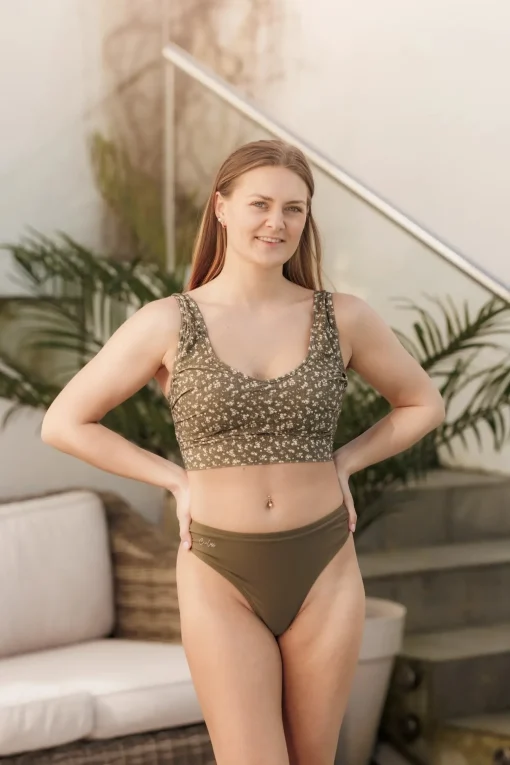 Miami bikinitopp - Grønn - Dalia