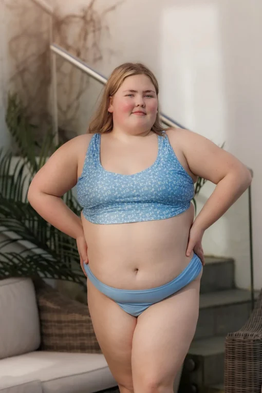 Miami bikinitopp - Lyseblå - Dalia