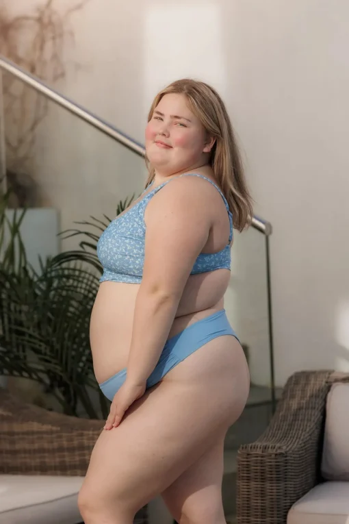 Miami bikinitopp - Lyseblå - Dalia