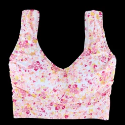 Miami bikinitopp - Lyserosa - Flower paint