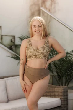 Miami bikinitopp - Mørk beige - Daisy
