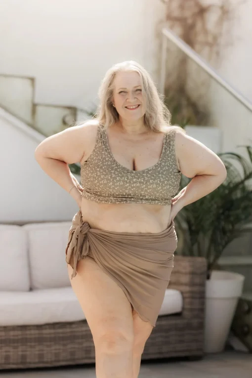 Miami bikinitopp - Mørk beige - Dalia