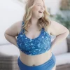 Miami bikinitopp - Mørkeblå - Pansy